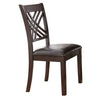 Mangoli Merlot Cherry 7pc Dining Room Set
