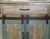Amboli Antique 3 Drawer Kitchen Island