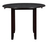 Majale Ebony PU 42 Inch 5pc Drop Leaf Dining Set