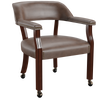 Mangnoor Cherry Brown Black 5pc Dining Game Table Set