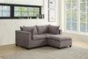 Badewadi Light Gray Fabric Sectional