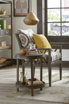Kini Cocoa Round End Table