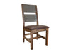 Amboli 2 Antique Faux Leather Seat Chairs