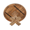 Kine Light Brown 54 Inch Round Dining Table