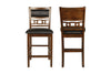 Majale 2 Brown Counter Height Chairs