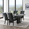 Kurundawad Gray Rectangle Dining Table