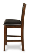 Majale 2 Brown Counter Height Chairs