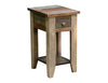 Amboli Antique Drawer Chair Side Table