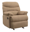 Asandoli Light Brown Glider Motion Recliner