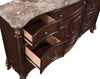 Adur Cherry Dresser with Marble Top