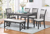Majale Gray 46 Inch Dining Bench
