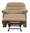 Asandoli Light Brown Glider Motion Recliner