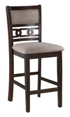 Majale Cherry 42 Inch Square 5pc Counter Height Set