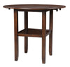 Majale Cherry 42 Inch Drop Leaf 3pc Counter Height Set
