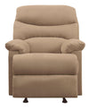 Asandoli Light Brown Glider Motion Recliner