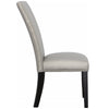 Kurundawad 2 Silver Ebony PU Dining Chairs