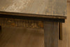 Chawl Loft Two Tone Gray Brown 42 Inch Dining Table