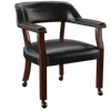 Mangnoor Cherry Black 5pc Dining Game Table Set