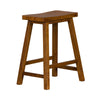 Kaurwadi Tobacco 24 Inch Sawhorse Counter Stool