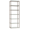 Nilpan Black Nickel 6 Shelf Bookcase