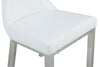 Ainwadi 2 White Curved Back Side Chairs