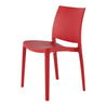 Bubnal 4 Red Stackable Dining Chairs