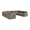 Jotewadi Taupe Modular Large U Sectional