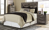 Kurkunde Gray 2pc Bedroom Set With Queen Headboard