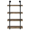 Kavane Rustic Oak 24 Inch Wall Shelf