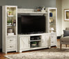 Nagaon Whitewash 4pc Entertainment Center