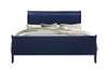 Handewadi Blue King Bed with Blue LED Lights