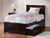 Nexus Espresso Twin Bed with Matching Foot Board and 2 Urban Drawers