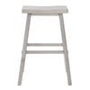 Kaurwadi White 30 Inch Sawhorse Stool