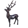 Maligre Bronze Medium Buck Statue