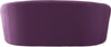 Chichvad Purple Velvet Loveseat