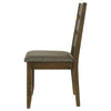 Bhadagaon 2 Knotty Nutmeg Grey Ladderback Dining Chairs