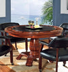 Mangnoor Cherry Navy Black 5pc Dining Game Table Set