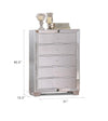 Mangaonwadi Metallic Silver Drawer Chest