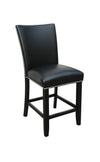 Kurundawad 2 Ebony PU Counter Chairs