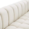 Masewadi Cream Velvet Sofa