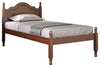 Jatharwadi Mocha Solid Wood Twin Platform Bed