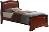 Ghungur Cherry Twin 2pc Bedroom Set with Two Drawer Nightstand
