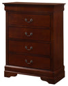Ghungur Cherry Wood 4 Drawers Chest
