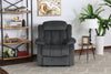 Antivade Charcoal Gray Rocking Reclining Chair