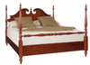 Nesari 2pc Bedroom Set with Queen Low Poster Bed