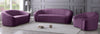 Chichvad Purple 3pc Living Room Set