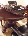 Mangnoor Cherry Navy Black 5pc Dining Game Table Set