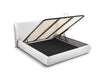Dewarde White King Storage Bed