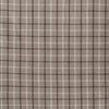 Karanje Brown Plaid Curtain Panel With Fleece Lining - 50 x 84