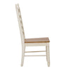 Palewadi 2 Honey Cream Ladder Back Side Chairs